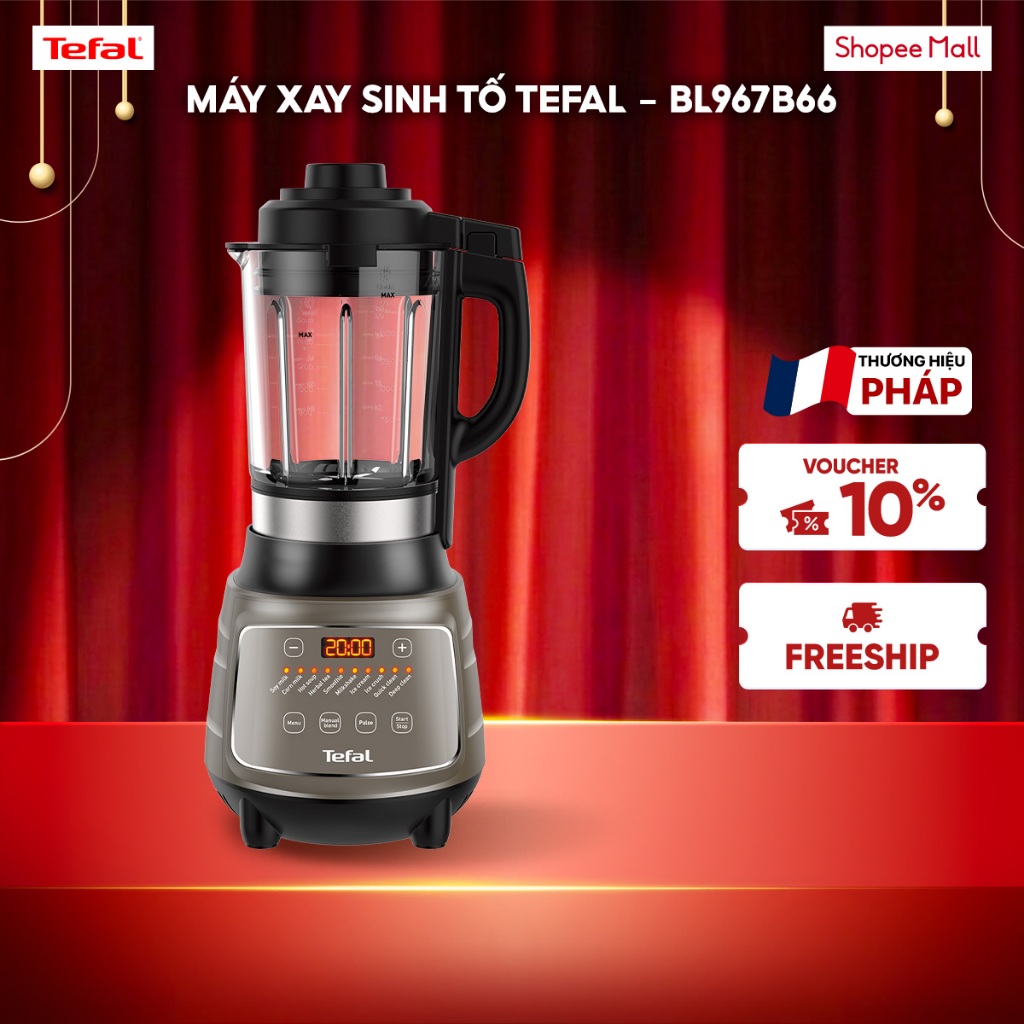 Máy làm sữa hạt, xay nấu đa năng Tefal - BL967B66 1300W