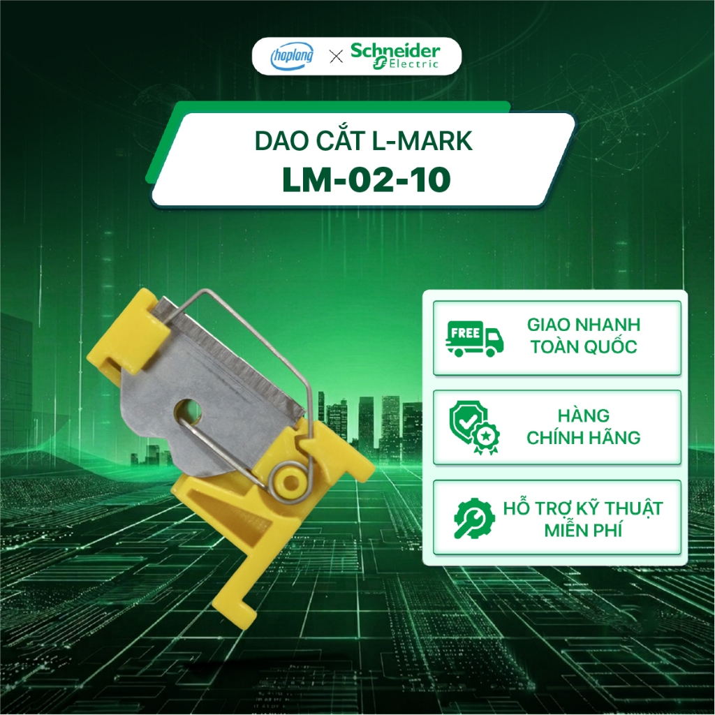 Dao cắt L-mark LM-02-10 - Dành cho máy in ống lồng đầu cốt LK320, LK330, LK360