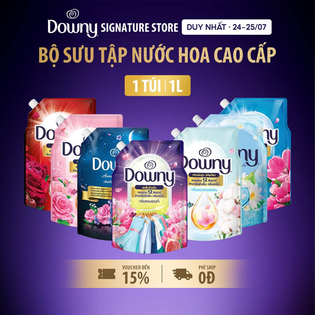 Nước Xả Vải Downy Nhiều Mùi Hương 1L