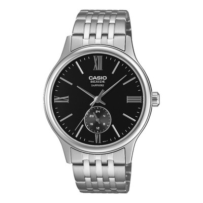 Đồng Hồ Nam Dây Thép Không Ghỉ Chính Hãng Casio BMS-100D-1AVDF