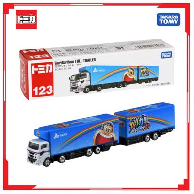 Mô hình xe Tomica Long No.123 GaRiGaRi Kun Truck '22 160960 Fullbox Chính hãng TakaraTomy