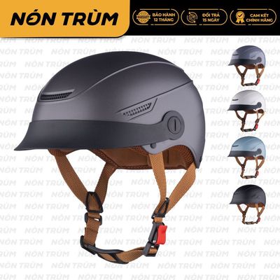 [Mẫu Mới ] Mũ Bảo Hiểm nửa đầu Royal M189 Lưỡi Trai Chính Hãng, Size M & L, Nam Nữ Đi Xe Máy, BH 12 Tháng