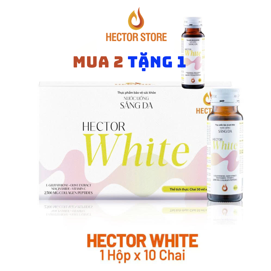 Hector White Đông Trùng Hạ Thảo Trắng Sáng Da Từ Bên Trong