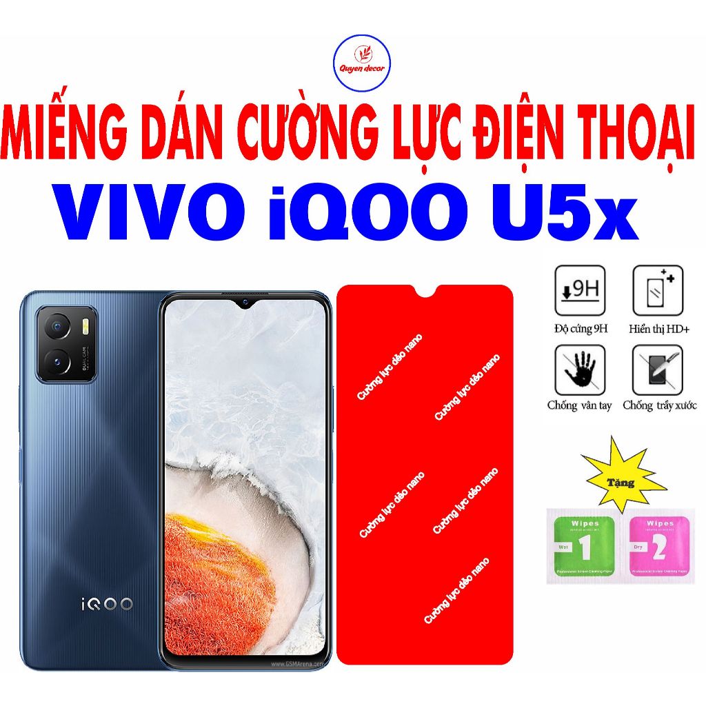 Cường lực dẻo cho điện thoại VIVO  iQOO U5x