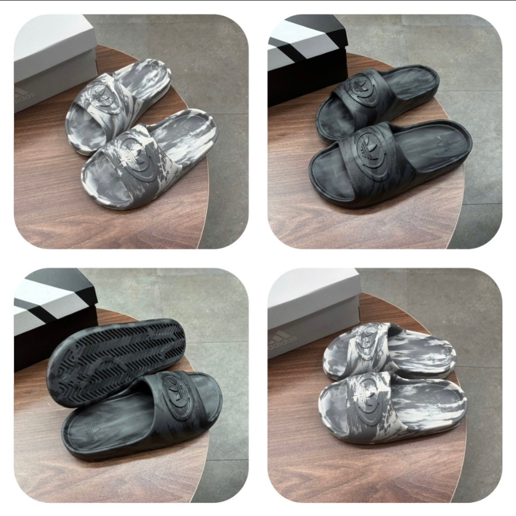 [Chính Hãng] Dép Adidas Adilette 00s Slide Black Grey Camo | BEATMLB