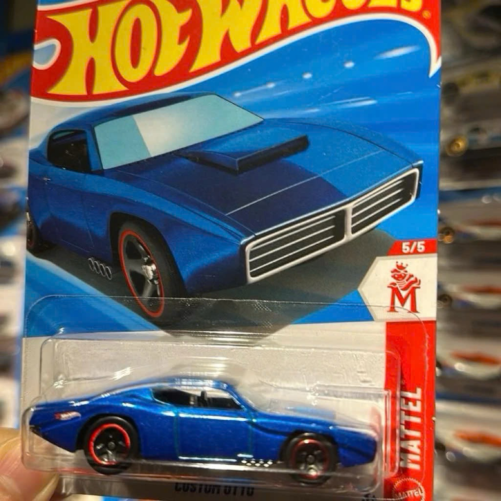 Hot Wheels Custom Otto – Mattel Series – Xe mô hình chính hãng Mattel