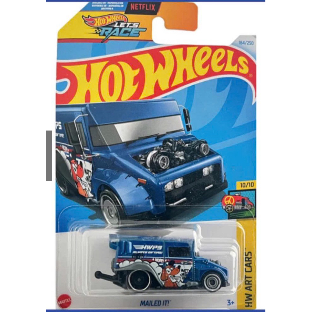 Hot Wheels Mailed It – HW Art Cars – Xe mô hình chính hãng Mattel
