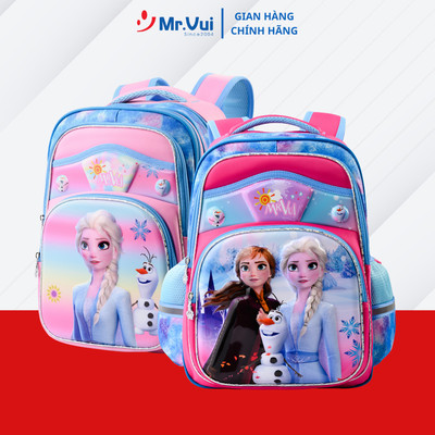 Balo học sinh Mr Vui 973 cặp sách bé trai, bé gái cấp 1, tiểu học vải cao cấp