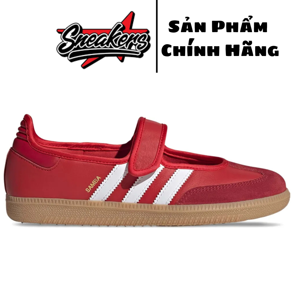 [ CHÍNH HÃNG ] Giày  Samba Jane Đỏ JQ6446