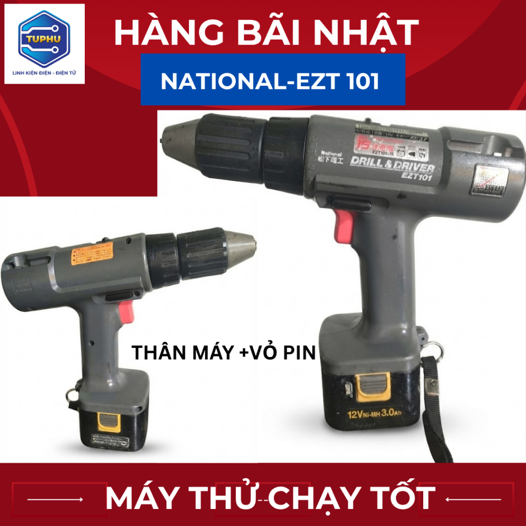 Khoan NATIONAL model; EZT 101 / 12V