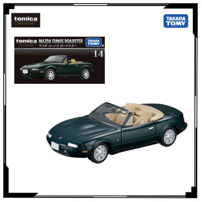 Xe mô hình Tomica PRM No.14 Mazda Eunos Roadster 24-936398 Fullbox Chính Hãng TakaraTomy - Victoys