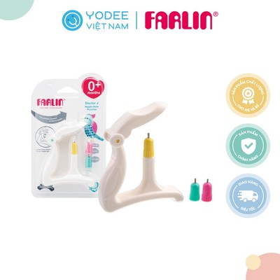 Farlin Dụng cụ đục lỗ núm ti bình sữa với 3 size đầu đục tiện lợi
