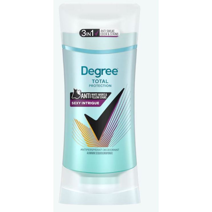 Lăn sáp khử mùi Degree Total Protection 3 in 1 72H cho NỮ chính hãng us