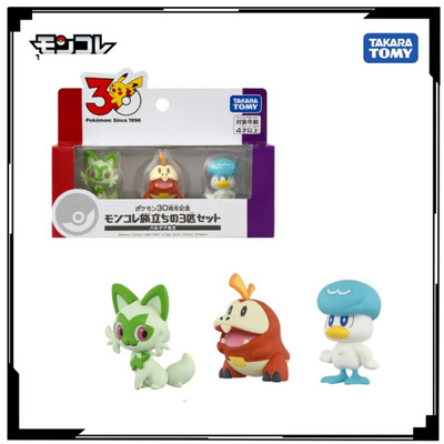Mô hình Pokemon Moncolle 30th Ani Paldea Fullbox Chính hãng TakaraTomy