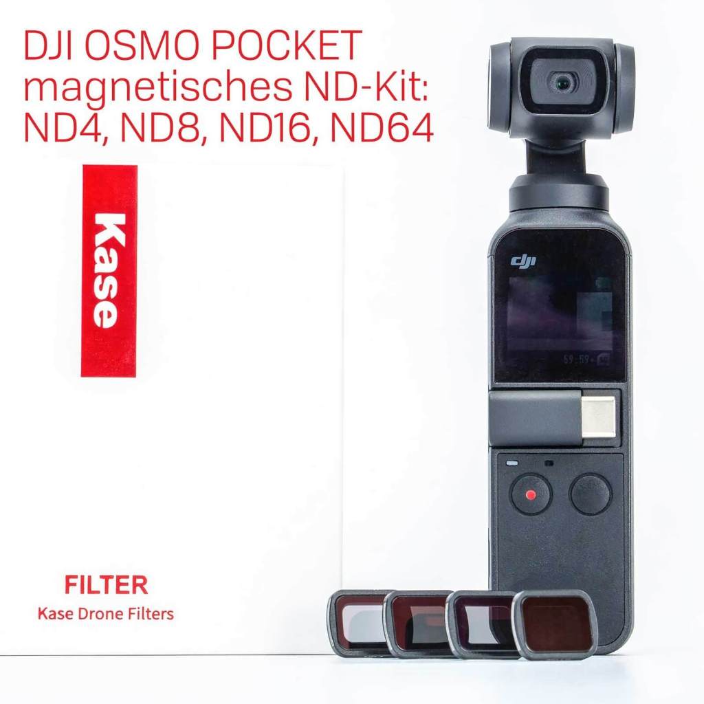 Bộ Kính Lọc Kase Filter For DJI Osmo Pocket 3/4 - Hàng Chính Hãng