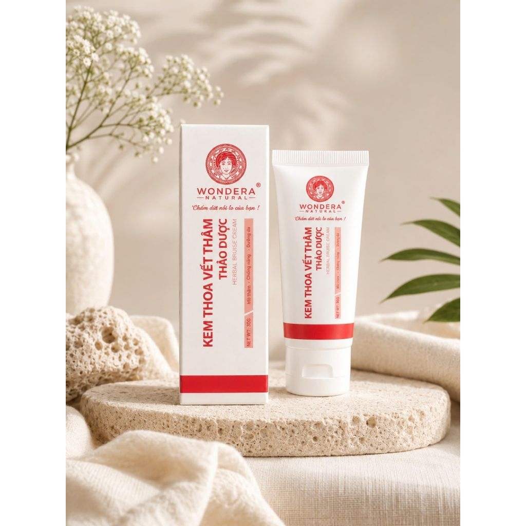 Kem Thoa Vết Thâm Thảo Dược Wondera 30g (Mẫu mới chất lượng y mẫu cũ)
