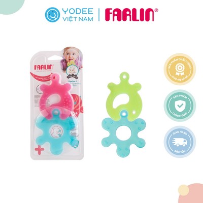 Farlin Gặm Nướu Silicone Puzzle Giúp Giảm Đau & Ngứa Nướu Cho Bé
