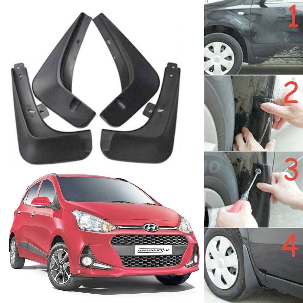 Chắn Bùn I10 2017 2018 2019 2020 2021 ( Bản Hatbach ) - Bộ 4 Chắn Bùn Hyundai i10