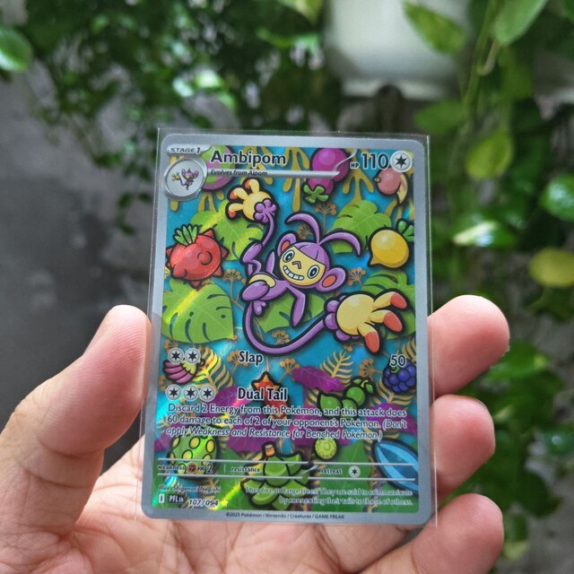 Thẻ Pokemon Ambipom 107/094 Illustration Rare
