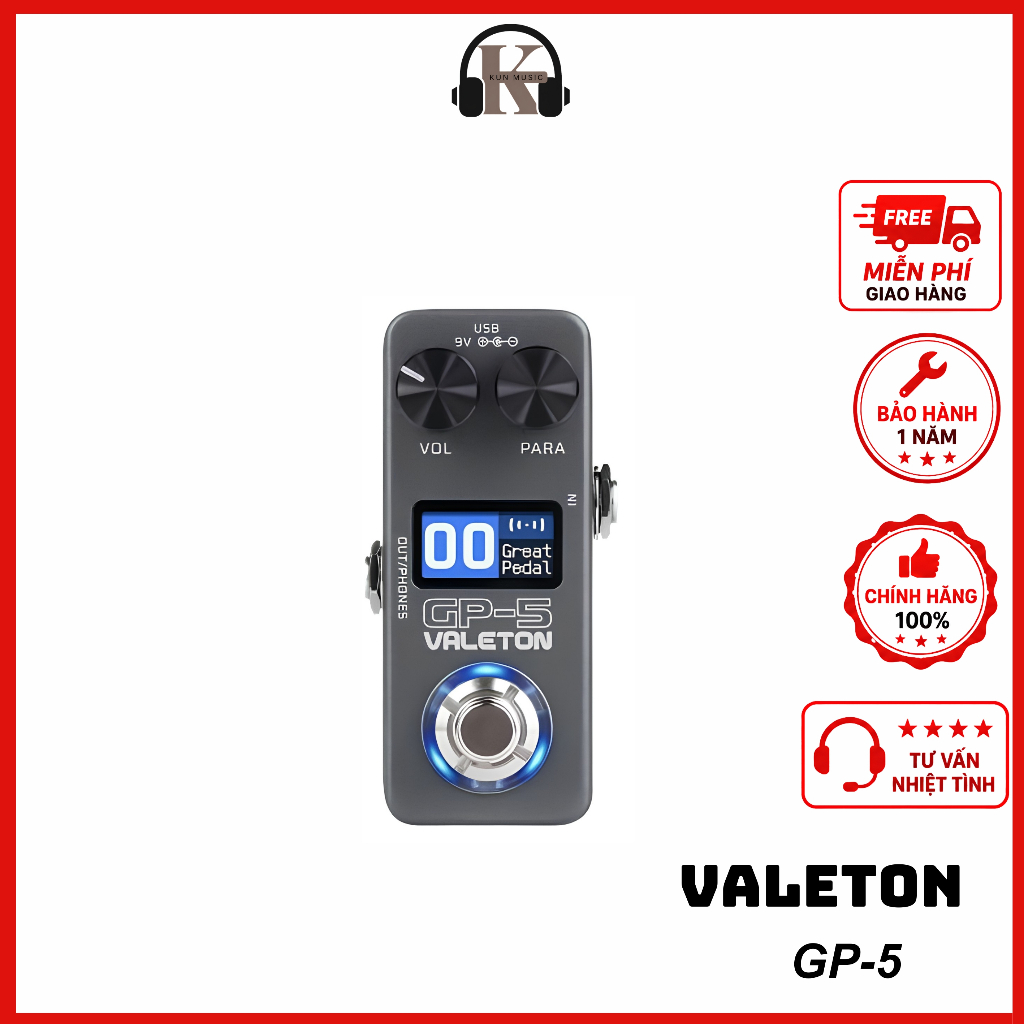 Phơ bàn Mini Valeton Gp5 | KUN music