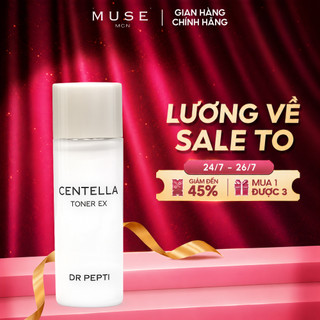 Nước Hoa Hồng Dr.Pepti Centella Toner Ex Mini Dịu Da Cấp Ẩm Hỗ Trợ Phục Hồi Da 30ml