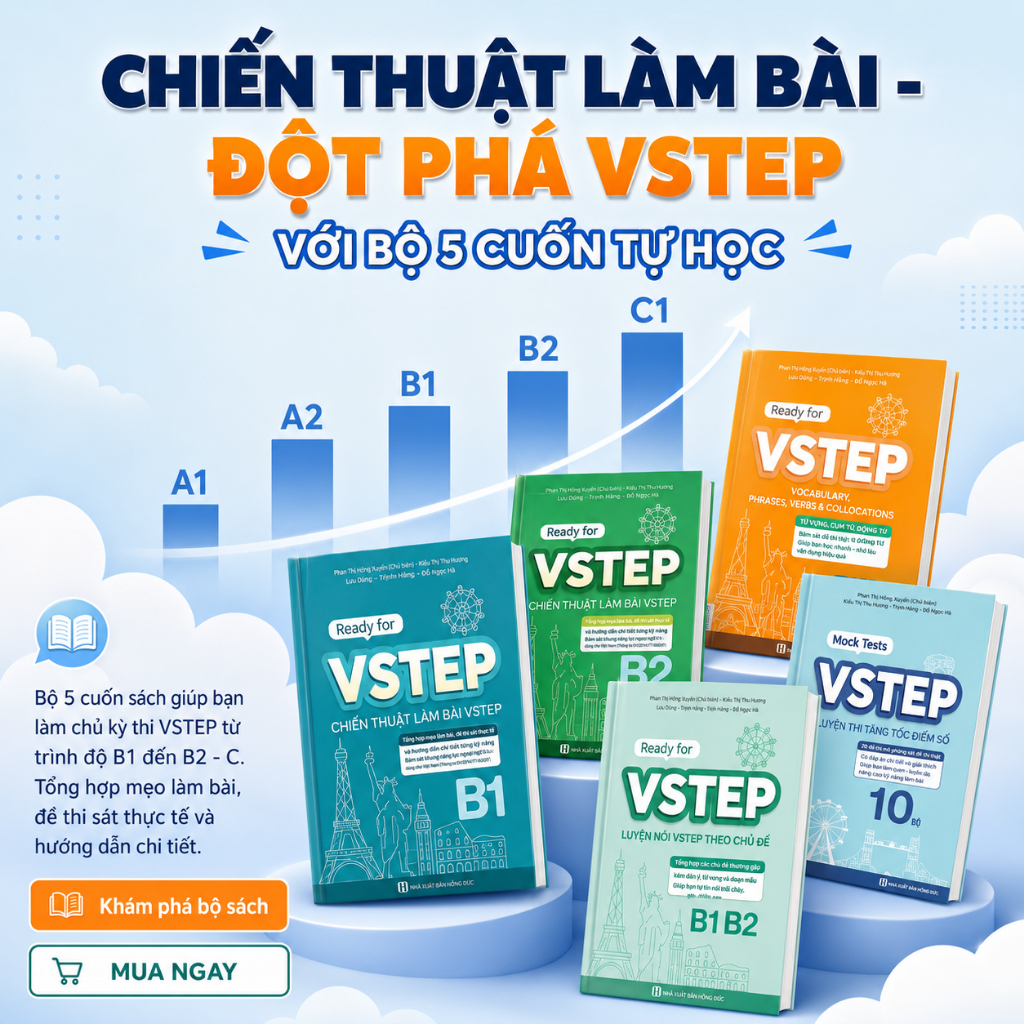 Sách Luyện thi chứng chỉ Tiếng Anh trình độ B1,B2 - Destination B1,B2 + VSTEP B1,B2