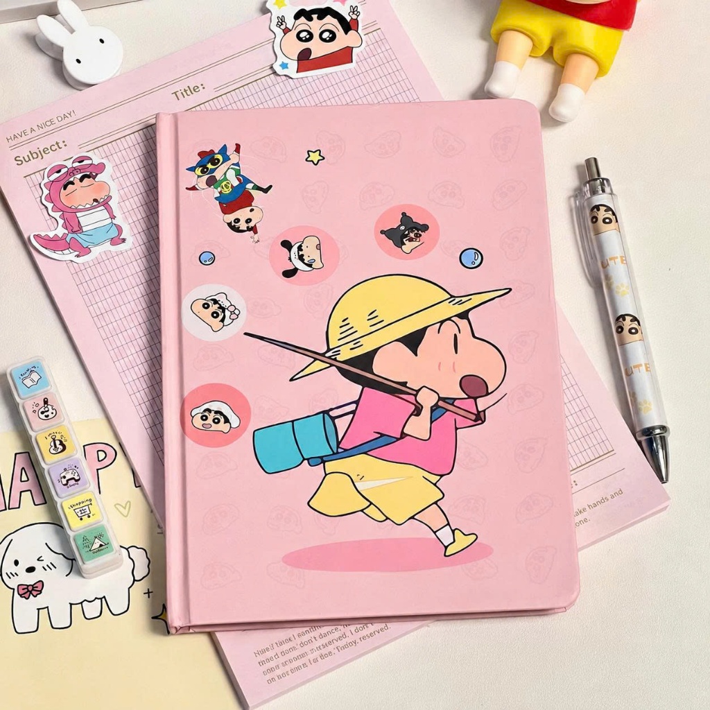 Sổ Vở A5 Shin cậu bé bút chì 98 trang BAG U SA5MEO55