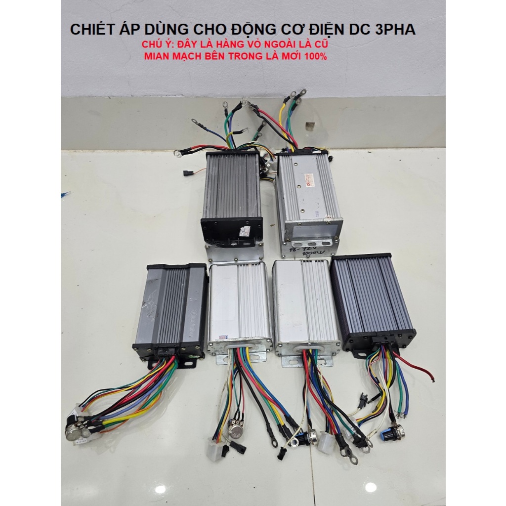 IC Chiết áp dùng cho mô tơ DC 3 pha không chổi than 12V đến 72V, hàng vỏ cũ mian mạch mới