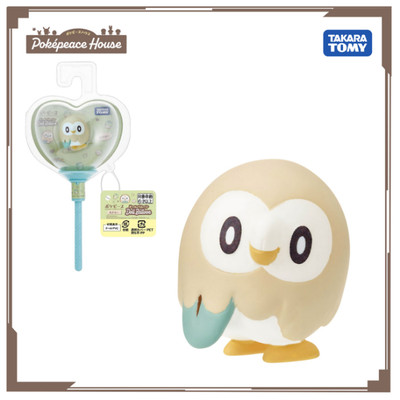 Mô hình Pokemon Pokepeace Doll Balloon Rowlet 906674 Fullbox Chính hãng TakaraTomy-Victoys