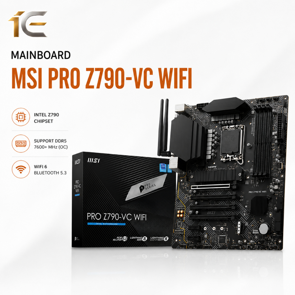 Main MSI PRO Z790-VC WIFI- hiệu năng cao - Bảo hành 24 tháng
