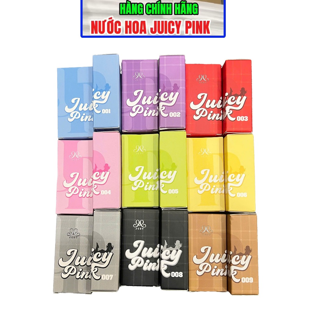 (real) Nước Hoa Juicy Pink 10ml Dạng Lăn Chính Hãng
