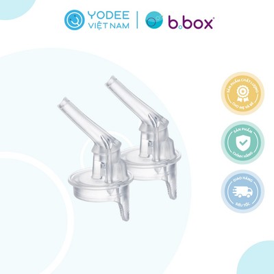 b.box Bộ 2 đầu hút thay thế tiện dụng cho bình nước tritan cho bé