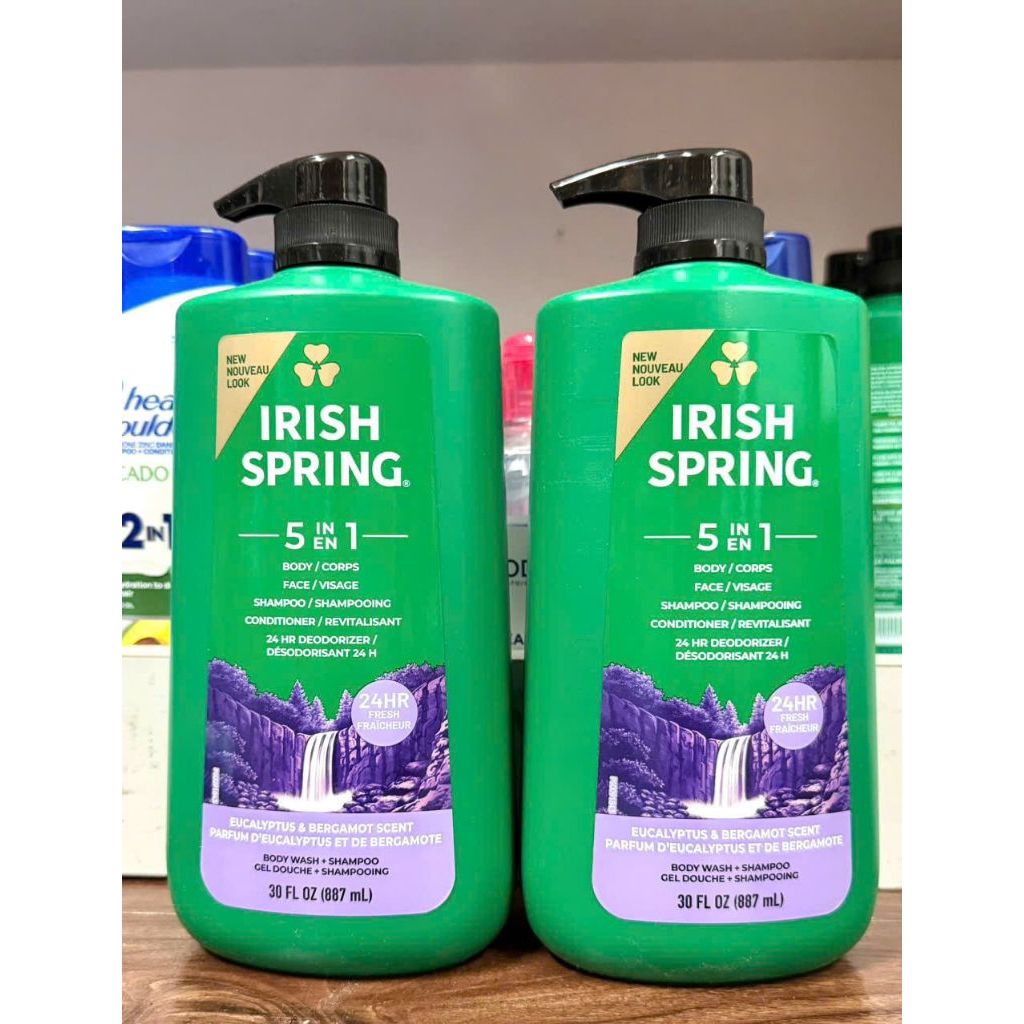 Sữa tắm gội nam Irish spring