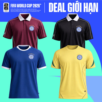 [GIÁ SỐC]BST Áo thun thể thao nam Exdry Performance World Cup, Áo cổ vũ bóng đá thoáng mát, thấm hút nhanh khô
