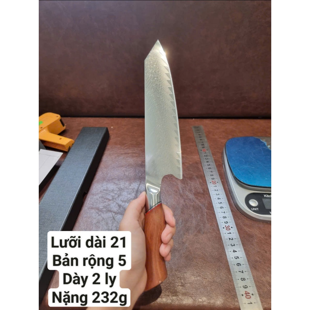 Dao damascus krisuke lõi vg max nhật bản