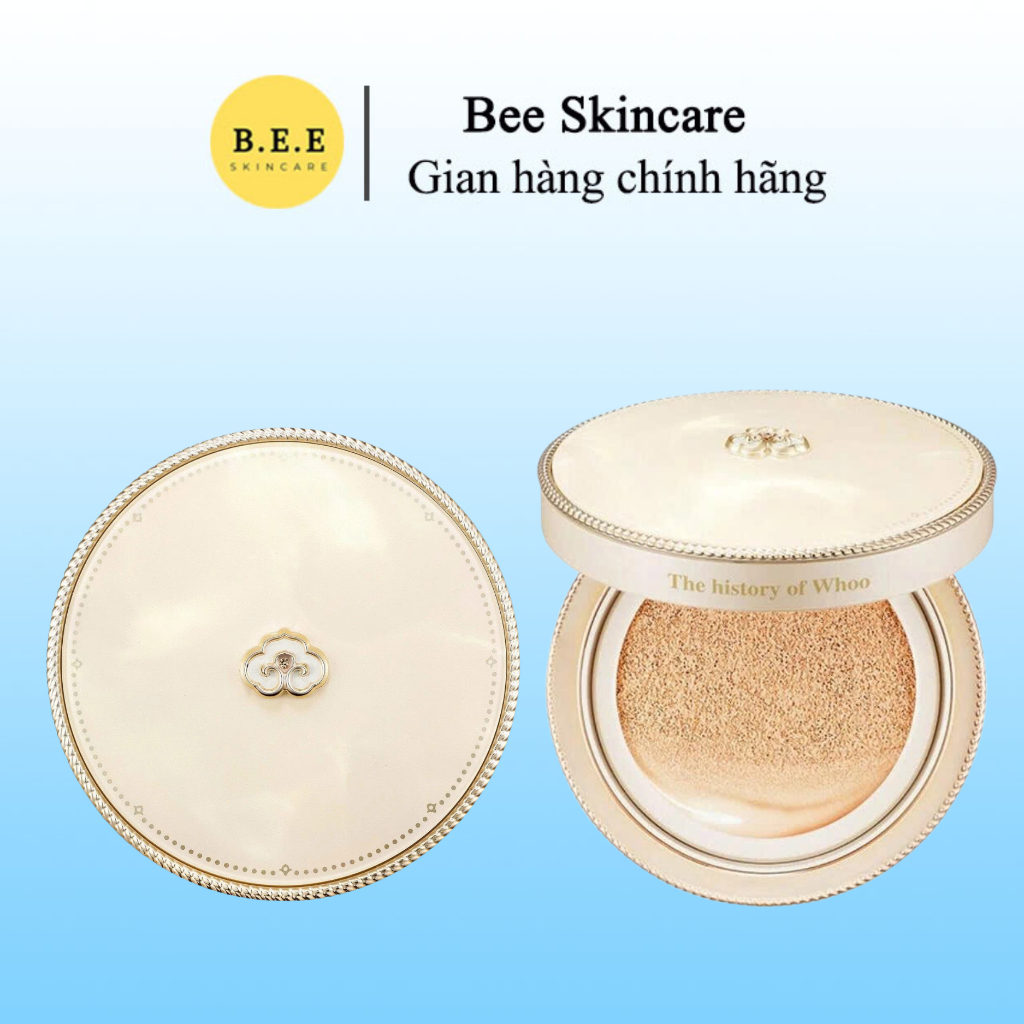 Cuishion The Luxury Whoo Cho Lớp Nền Tự Nhiên, Căng Bóng Bee Skincare