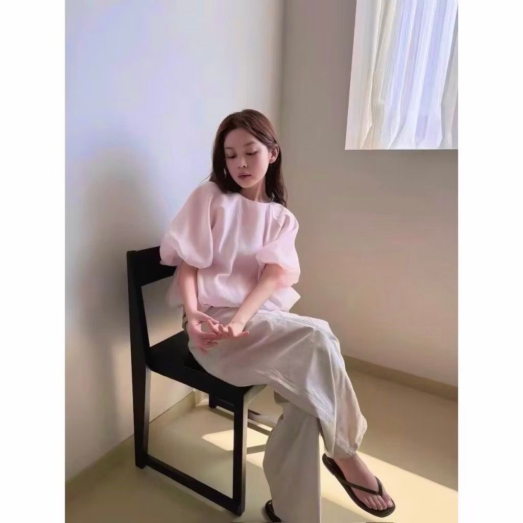 𝗫𝘂𝘂 𝗟𝗶𝗻𝗲𝗻 -|BEELY| - Áo Linen Tơ