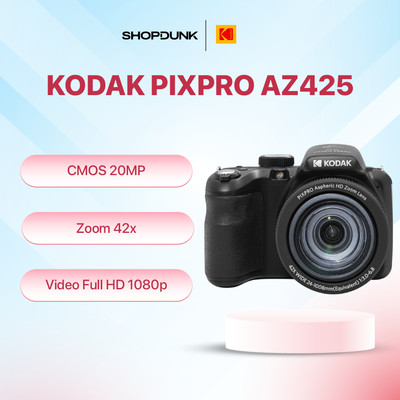 Máy Ảnh Compact KODAK PIXPRO AZ425 16MP Digital Camera with 42x Optical Zoom, 3'' LCD
