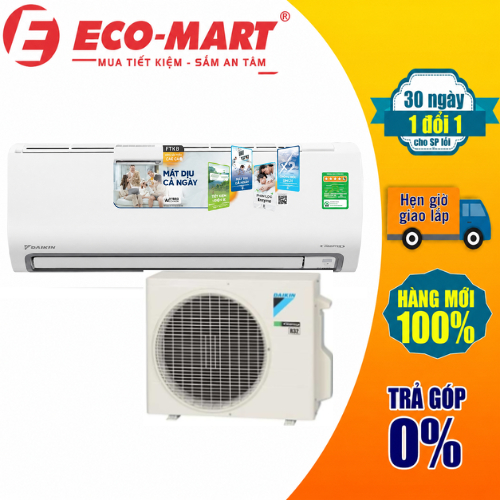 Điều hòa Daikin 1 chiều 12000Btu Inverter FTKB35ZVMV mới 2025