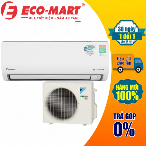 Điều hòa Daikin 1 chiều 12000Btu Inverter FTKF35ZVMV mới 2025