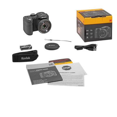 Máy Ảnh Compact KODAK PIXPRO AZ255 | 16MP Digital Camera | | 25x Optical Zoom | 3'' LCD | Hàng Chính Hãng
