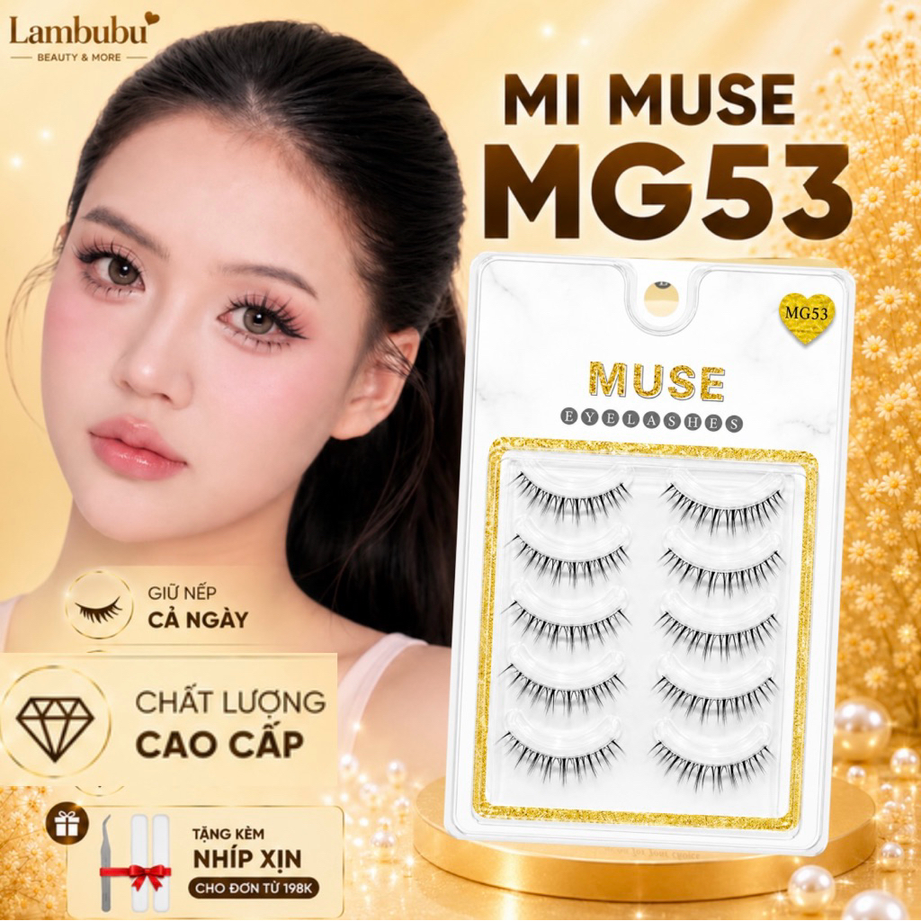 Mi Gân Trong Cao Cấp Muse MG53 Tự Nhiên Nhẹ Nhàng