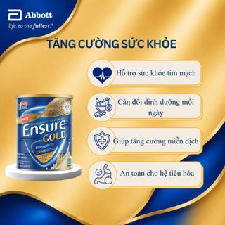 Sữa Bột Ensure Gold Abbott (HMB) 850g/800g Hương Lúa Mạch