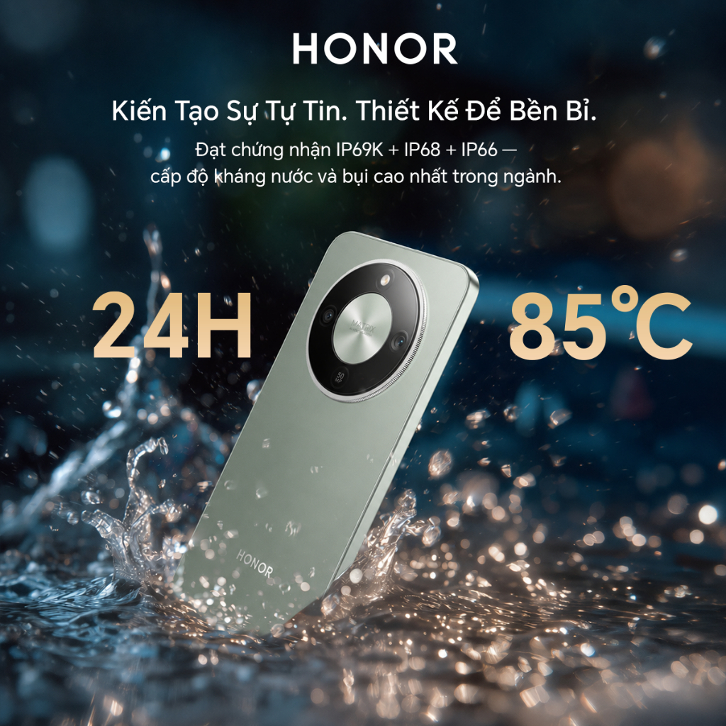 [ƯU ĐÃI ĐỘC QUYỀN] Điện Thoại HONOR X9d 5G 12GB + 256GB | Pin 8300mAh | Camera AI OIS 108 MP| BH 24 Tháng | BigBuy360 - bigbuy360.vn