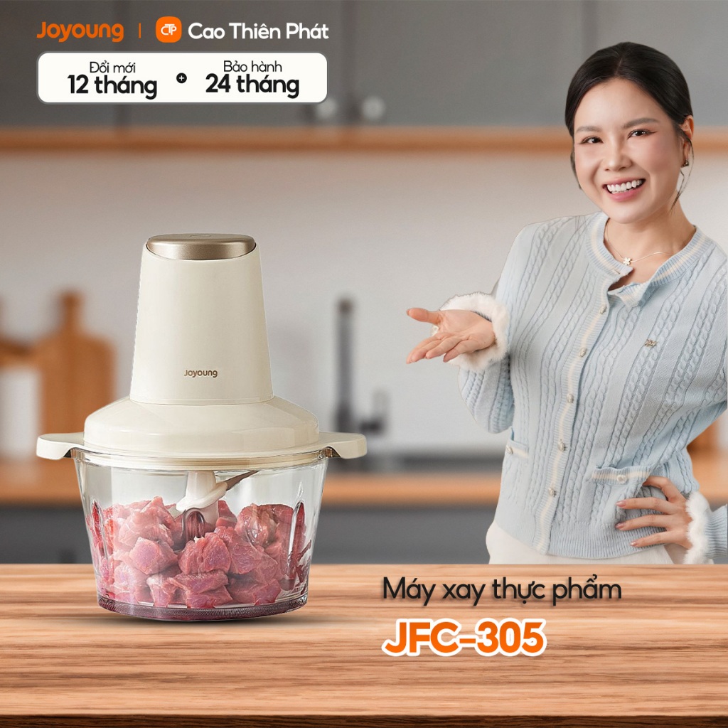 Máy Xay Thực Phẩm Đa Năng Joyoung JFC-305 | Công Suất 300W | Dung Tích 1.8L
