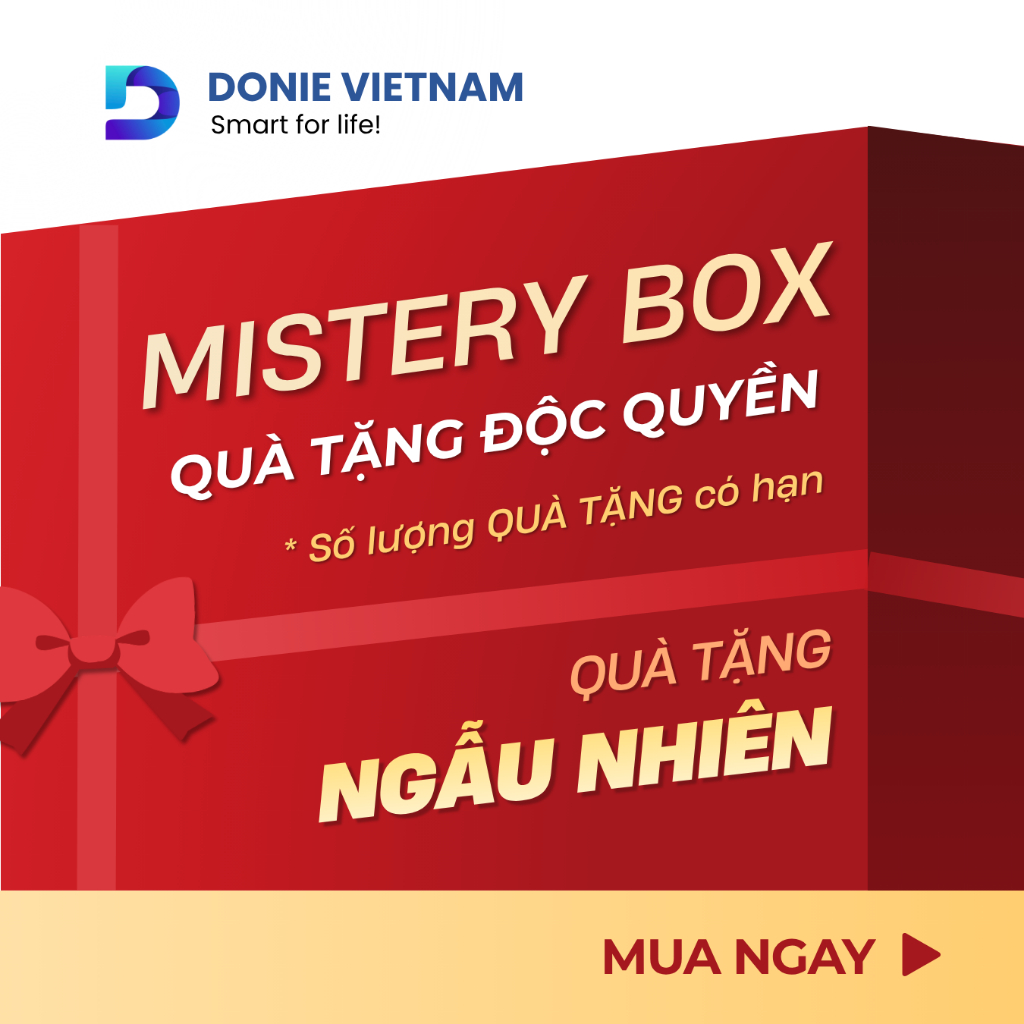 [Quà tặng - Không bán] MISTERY BOX DonieVietnam - Quà tặng ngẫu nhiên & không bán