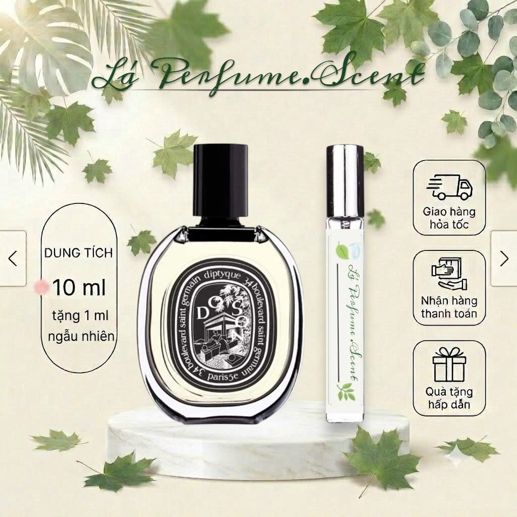 🌿 Nước Hoa Unisex Diptyque Do Son EDP 10ml
