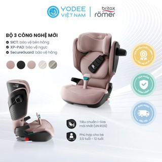 Britax Romer KIDFIX PRO Ghế Ngồi Ô Tô Cho Bé Từ 3,5 - 12 Tuổi, Chuẩn An Toàn R129 (i-Size)