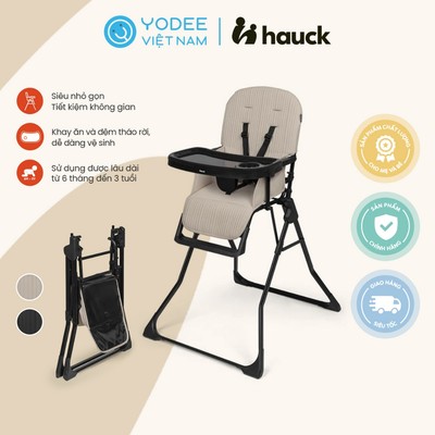 Hauck Sit N Go Ghế Ăn Dặm Siêu Nhẹ, Gấp Gọn Cho Bé Từ 6 Tháng Đến 3 Tuổi