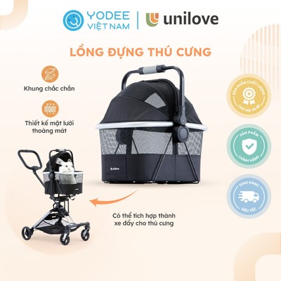 Unilove Lồng đựng, vận chuyển thú cưng tiện lợi, an toàn On-the-Go